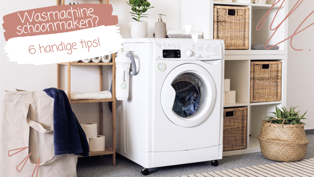 wasmachine schoonmaken 6 tips