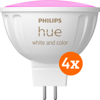 Philips Hue spot White and Color MR16 4-pack