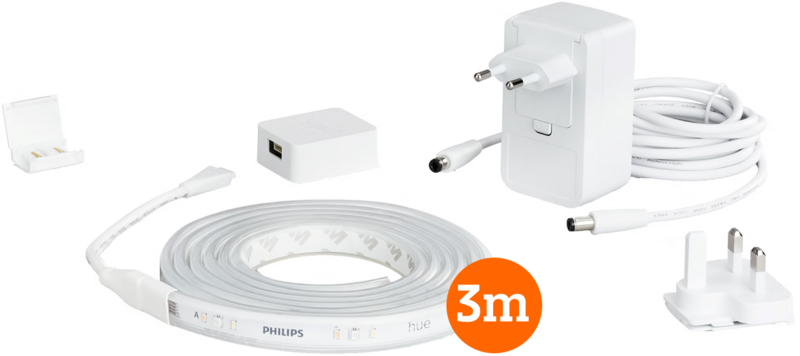 Philips Hue Lightstrip Plus White & Color 3m Basisset
