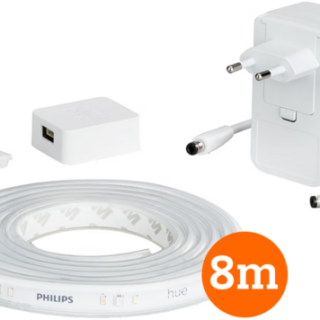Philips Hue Lightstrip Plus White & Color 8m Basisset