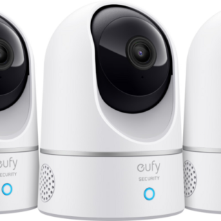 Eufy Indoor Cam 2K Pan & Tilt 3-Pack