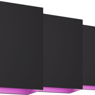 Philips Hue Resonate muurlamp White and Color zwart 3-pack