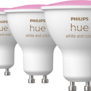 Philips Hue White and Color GU10 3-pack