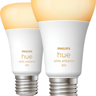 Philips Hue White Ambiance E27 800lm Duo pack
