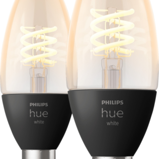 Philips Hue Filamentlamp White kaarslamp E14 Duo pack