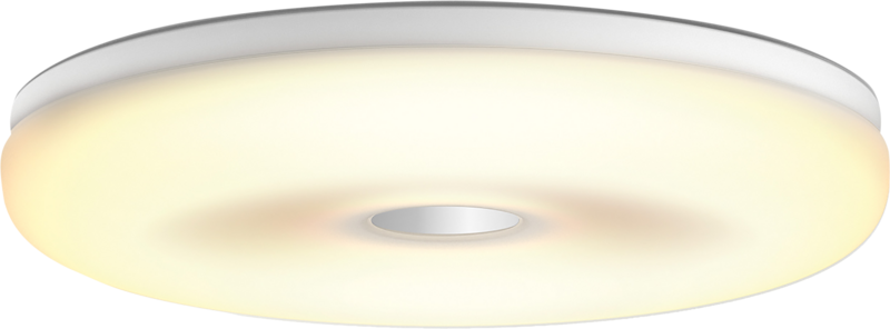 Philips Hue Struana badkamerplafondlamp M White Ambiance Wit + dimmer