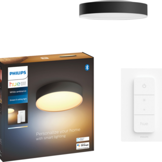 Philips Hue Enrave M plafondlamp White Ambiance Zwart