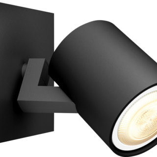 Philips Hue Runner 1-Spot opbouwspot White Ambiance Zwart