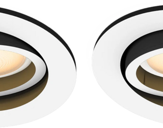 Philips Hue Milliskin inbouwspot White Ambiance rond Wit 2-pack