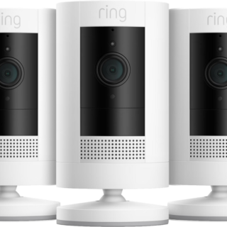 Ring Stick Up Cam Battery - Wit 3-pack