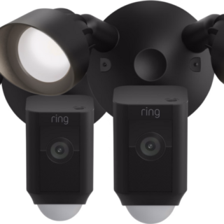 Ring Floodlight Cam Wired Plus Zwart Duo-pack