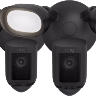 Ring Floodlight Cam Wired Pro Zwart Duo-Pack