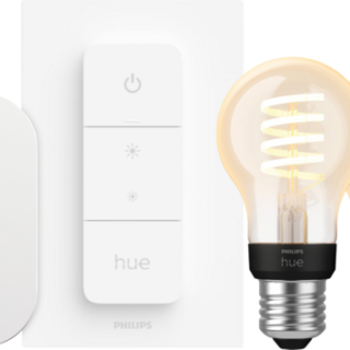 Philips Hue Filament White Ambiance Standaard 3-Pack Startpakket