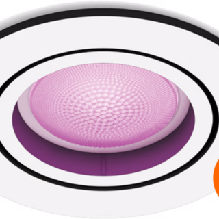 Philips Hue Centura inbouwspot White and Color rond Wit 6-pack