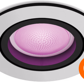 Philips Hue Centura inbouwspot White and Color rond Aluminium 6-pack