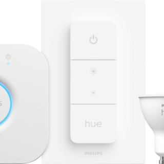 Philips Hue White Starter Pack GU10 met 2 lampen, dimmer + Bridge