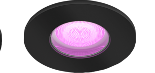 Philips Hue Xamento badkamer inbouwspot zwart White & Color 3-pack