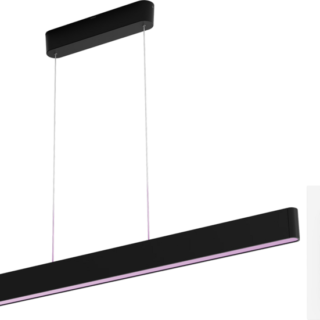Philips Hue Ensis hanglamp White and Color Zwart + dimmer