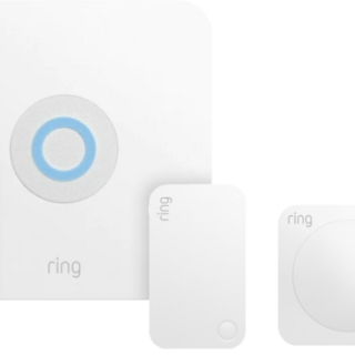 Ring Alarmsysteem met 4 magneetcontacten en 4 bewegingssensoren