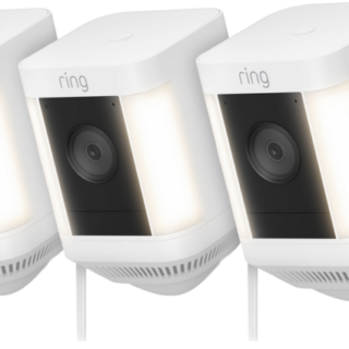 Ring Spotlight Cam Plus - Plug In - Wit - 3-pack