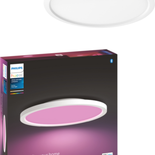 Philips Hue Surimu paneellamp White and Color rond wit