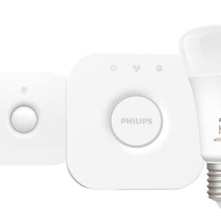 Philips Hue Secure Startpakket E27 White Ambiance 2-Pack + Sensoren