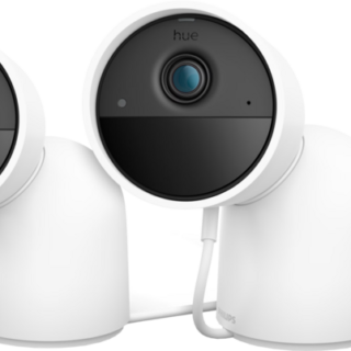 Philips Hue Secure desktop beveiligingscamera Wit 2-pack