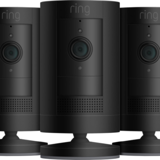 Ring Stick Up Cam Battery - Zwart 3-pack