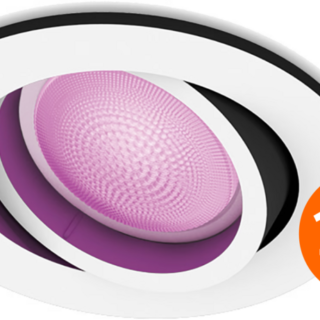 Philips Hue Centura inbouwspot White and Color rond Wit 10-pack