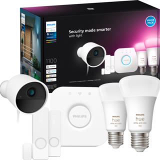 Philips Hue Secure Starterkit - White and Color - E27